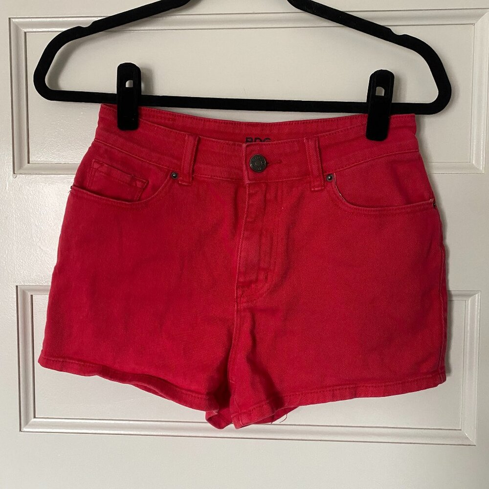 BDG Red Shorts
